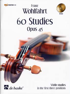 Illustration wohlfahrt op. 45 60 etudes (hf) + cd