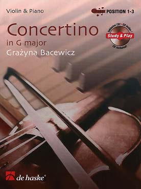 Illustration bacewicz concertino en sol maj