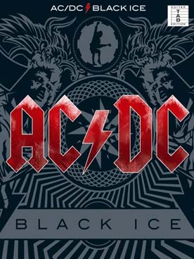 Illustration ac/dc black ice guitar tablatures