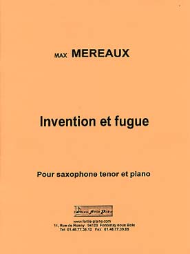 Illustration de Invention et fugue pour saxophone ténor