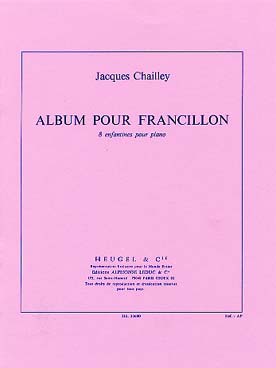 Illustration chailley album pour francillon