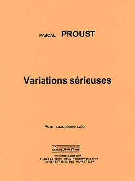 Illustration de Variations sérieuses