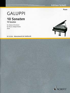 Illustration galuppi sonates (10) op. 1, 2 et 5
