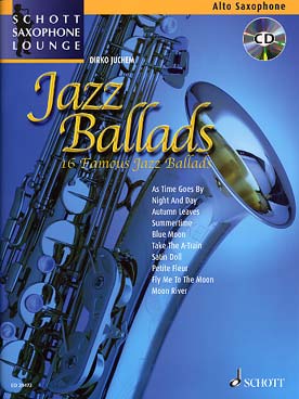 Illustration jazz ballads sax alto