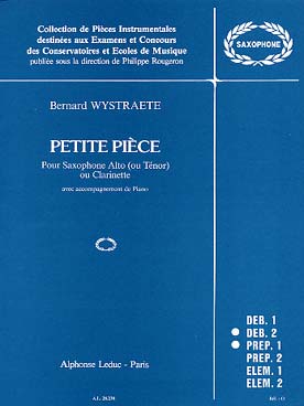 Illustration de Petite pièce (saxo alto ou ténor)