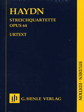 Illustration de Quatuors à cordes op. 64