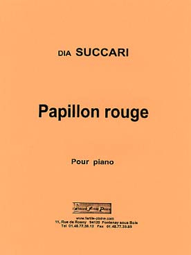 Illustration de Papillon rouge