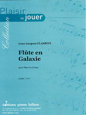 Illustration flament flute en galaxie