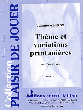 Illustration george theme et variations printanieres