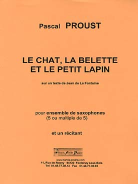 Illustration de Le Chat, la belette et le petit lapin