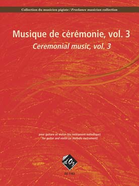 Illustration de MUSIQUE DE CÉRÉMONIE (tr. David Jacques) - Vol. 3