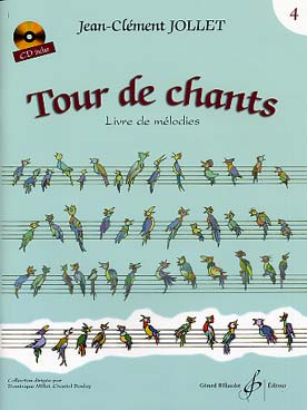 Illustration de Tour de chants, livre de mélodies - Vol. 4 : cycle 1, 4e année