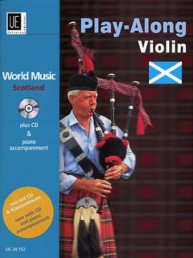 Illustration de PLAY-ALONG Violin World Music - Ecosse : 5 arrangements