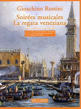 Illustration de Soirées musicales, La Regata veneziana avec CD
