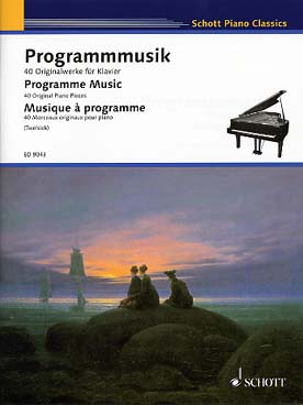 Illustration de MUSIQUE À PROGRAMME : 40 morceaux originaux pour piano, sél. M. Twelsiek