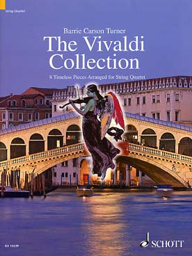 Illustration de The Vivaldi collection : 8 pièces pour quatuor à cordes (tr. Carson Turner)