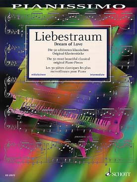 Illustration liebestraum : 50 pieces classiques