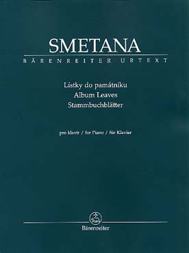 Illustration smetana album leaves - sketches