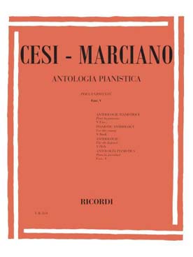 Illustration de ANTOLOGIA PIANISTICA PER LA GIOVENTU - Vol. 5