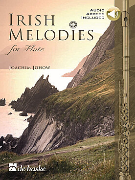 Illustration irish melodies flute