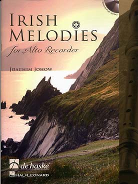 Illustration irish melodies avec cd flute bec alto