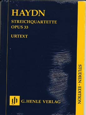 Illustration de Quatuors à cordes op. 33