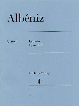 Illustration albeniz espana op. 165