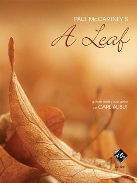 Illustration de A Leaf (arr. Carl Aubut)    