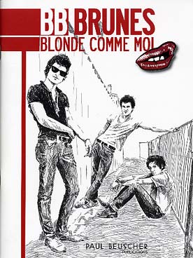 Illustration bb brunes blonde comme moi