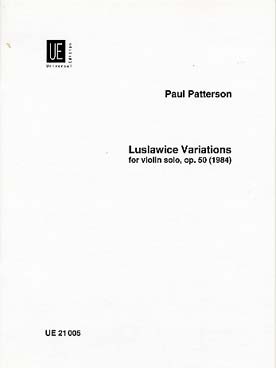 Illustration de Luslawice variations op. 50