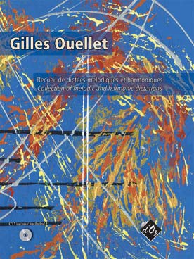 Illustration de Recueil de dictées mélodiques et harmoniques en clé de sol et fa avec CD