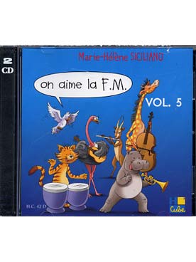 Illustration siciliano  on aime la fm - 5e annee cd