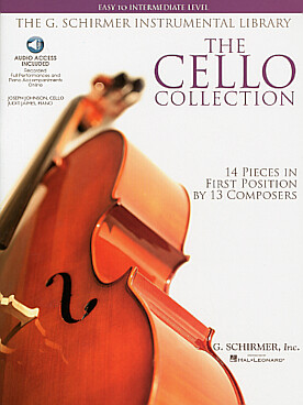 Illustration de The CELLO COLLECTION - Easy to Intermediate : 14 arrangements en 1re position d'œuvres célèbres