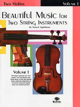 Illustration de Beautiful music for 2 strings - 2 Violons Vol. 1