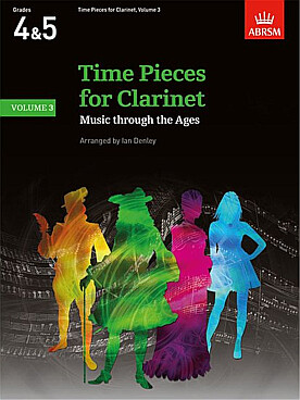 Illustration de TIME PIECES for clarinet (Y. Denley) - Vol. 3