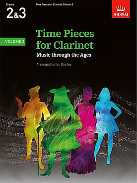 Illustration de TIME PIECES for clarinet (Y. Denley) - Vol. 2
