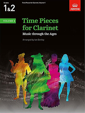 Illustration de TIME PIECES for clarinet (Y. Denley) - Vol. 1