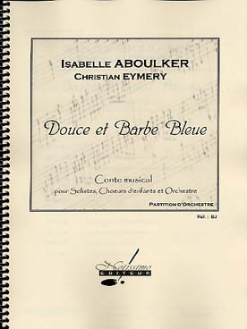 Illustration aboulker douce et barbe bleue