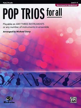 Illustration pop  trios for all flute new