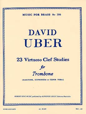 Illustration de 23 Virtuoso clef studies