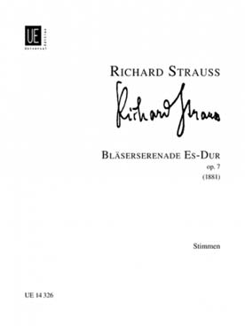 Illustration de Blaserserenade op. 7 pour 13 instruments à vent