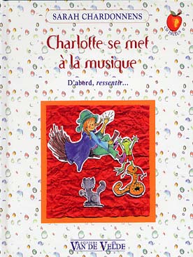 Illustration de Charlotte se met à la musique avec CD : histoire, chansons, comptines pour enfants de 18 mois à 6 ans