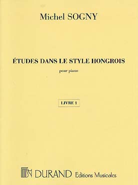 Illustration de Études dans le style hongrois - Vol. 1