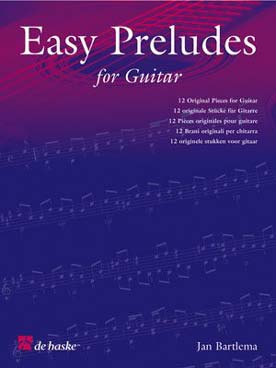 Illustration de EASY PRELUDES for guitar (tr. Bartlema)