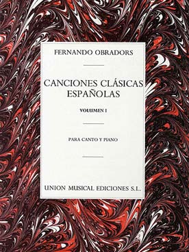Illustration de Canciones clasicas espanolas - Vol. 1
