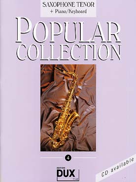 Illustration popular collection vol. 4  sax tenor/pn