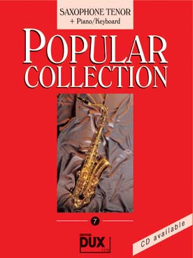 Illustration de POPULAR COLLECTION - Vol. 7 : saxophone ténor et piano