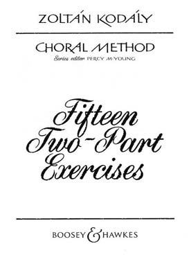 Illustration kodaly choral method 15 exercices 2 voix