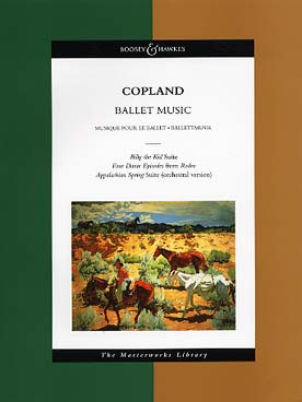 Illustration de Ballet music : 4 dances episodes fr Rodeo, Appalachian spring suite orch., Billy the Kid suite