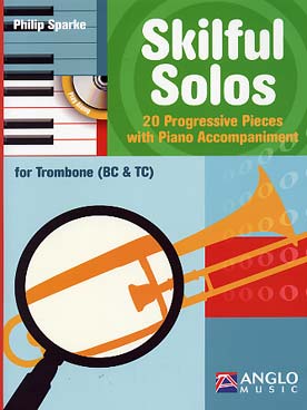 Illustration de Skilful solos avec CD : 20 pièces progressives (Vol. 2 des Solos)